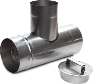 WADEX  CHIMNEY CLEANOUT WITH ROUND OPENING (11 1