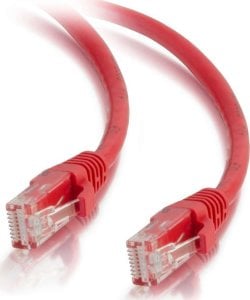 C2G Kabel / 3 m Mlded/Btd Red CAT5E PVC UTP PATC 1