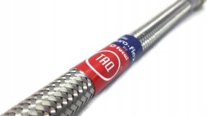 Wąż do pralki i zmywarki ARKAINSTALACJE Wąż baterii 3/8" 600mm Arka Duro-Flex DF-293834 38BAT-L17-600mm w oplocie ze stali nierdzewnej 3