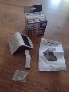 REV REV Solar LED Butterfly with Motion Detector 1,5W white 7