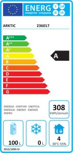Lodówka ARKTIC Szafa chłodnicza podblatowa energooszczędna ze stali nierdzewnej 0-8C 200 l 124 W Budget Line - Hendi 236017 Szafa chłodnicza podblatowa energooszczędna ze stali nierdzewnej 0-8C 200 l 124 W Budget Line - Hendi 236017 5