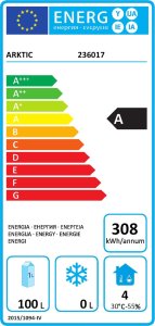 Lodówka ARKTIC Szafa chłodnicza podblatowa energooszczędna ze stali nierdzewnej 0-8C 200 l 124 W Budget Line - Hendi 236017 Szafa chłodnicza podblatowa energooszczędna ze stali nierdzewnej 0-8C 200 l 124 W Budget Line - Hendi 236017 6