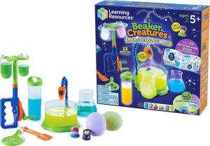 Clementoni Beaker Creatures - Laboratorium Świecących Stworków - Eksperymenty Zestaw Naukowy 1