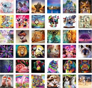 AD Accessories Diamond Painting Haft Diamentowy Akcesoria Zestaw 15