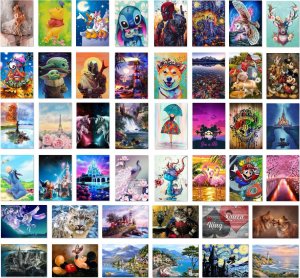 AD Accessories Diamond Painting Haft Diamentowy Akcesoria Zestaw 16