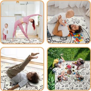 NukidoMata piankowa składana 200 x 180 x 1 cm Nukido NK-340 15