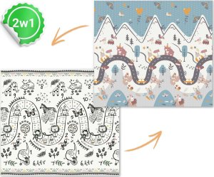 NukidoMata piankowa składana 200 x 180 x 1 cm Nukido NK-340 4