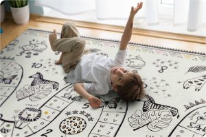 NukidoMata piankowa składana 200 x 180 x 1 cm Nukido NK-340 7