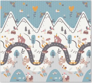 NukidoMata piankowa składana 200 x 180 x 1 cm Nukido NK-340 9