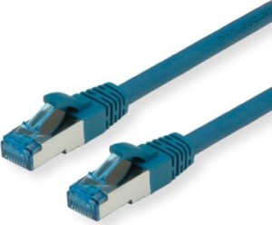 Triton VALUE Kabel krosowy Kat.6A (klasa EA) S/FTP (PiMF), LSOH, niebieski, 0,3 m 1