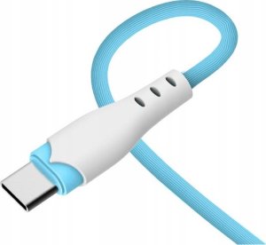 Kabel USB Somostel microUSB - 1.2 m Niebieski (30429) 4