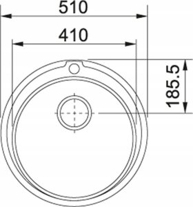 Zlewozmywak Franke ZLEW WP. RON 610-41 STAL SZLACHETNA GLADKA 2