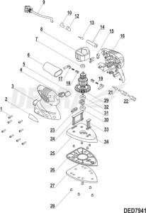 Dedra Stopa wibracyjna 1