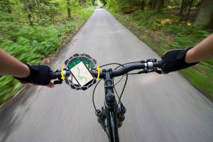 Dunlop UCHWYT ROWEROWY SILIKONOWY NA TELEFON DUNLOP OBRACANY 360 CZARNY 3