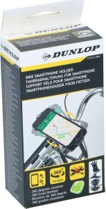 Dunlop UCHWYT ROWEROWY SILIKONOWY NA TELEFON DUNLOP OBRACANY 360 CZARNY 9