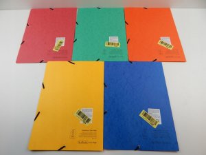 Herlitz Herlitz Eckspanner     A4 Quality   farb.sort.   5er Packung 6