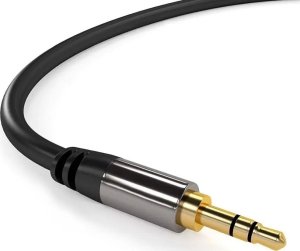 Kabel PremiumCord Jack 3.5mm - Jack 3.5mm 1.5m czarny (kjqmm015) 3