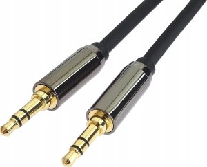 Kabel PremiumCord Jack 3.5mm - Jack 3.5mm 1.5m czarny (kjqmm015) 5