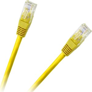 RBLINE Patchcord kabel UTP 8c wtyk-wtyk 3,0m CCA żółty  cat.6e 1