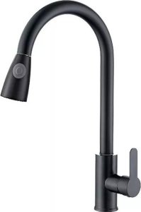 Sourcing KITCHEN MIXER WITH PULL OUT IN BLACK 1