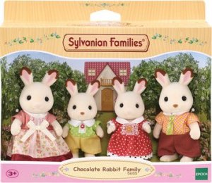 Figurka Epoch SYLVANIAN Rodzina królików z czekol.uszkami 05655 1