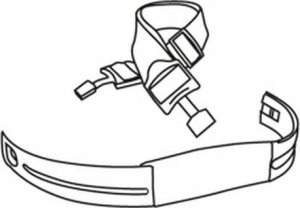 Sigma Sigma pasek na klatkę piersiową do pulsometrów 9