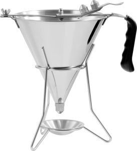 Royal Catering Dozownik lejek pistolet do sosów polew stalowy + stojak 3 dysze 1.8 l Dozownik lejek pistolet do sosów polew stalowy + stojak 3 dysze 1.8 l 6