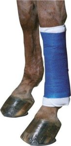 Kerbl Kerbl Samoprzylepny bandaż EquiLastic, 5 cm, niebieski 3