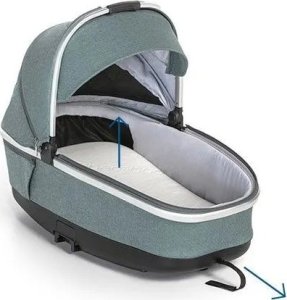 Wózek Espiro ESPIRO NEXT UP 05 MELANGE TURQUOISE WÓZEK 2w1/59067242024920 24