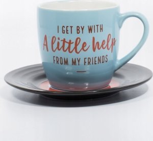 Thumbs Up ThumbsUp! Tasse "A little help" 250ml blau 3