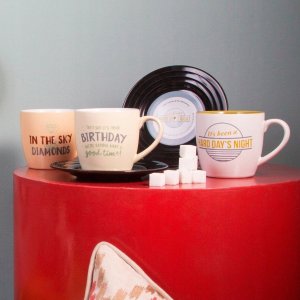 Thumbs Up ThumbsUp! Tasse "A little help" 250ml blau 6