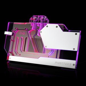Phanteks PHANTEKS Glacier G40 RTX 4090 Waterblock with Backplate for MSI, D-RGB - white 2