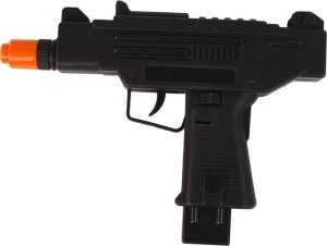 LeanToys Pistolet Czarny Dla Dzieci Wibracje Dźwięk 2
