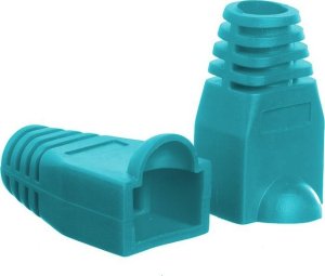 NetRack Osłonka na wtyk RJ45 Netrack, zielona (50 szt) 1