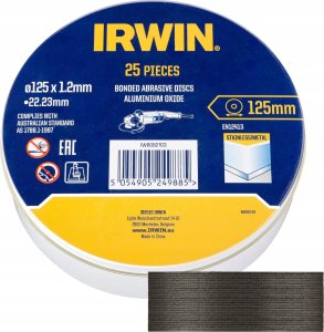 Irwin Metal pj. disc collection 125x1.2x22.2, 25 pcs. 1