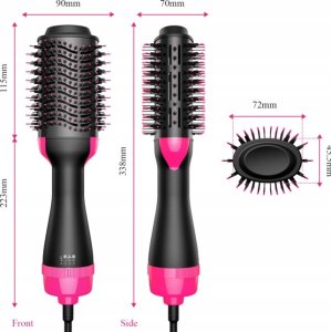 Suszarko-lokówka Rosfix SZCZOTKA SUSZARKA PROSTOWNICA LOKÓWKA 4W1 WŁOSÓW 3