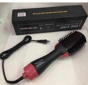 Suszarko-lokówka Rosfix SZCZOTKA SUSZARKA PROSTOWNICA LOKÓWKA 4W1 WŁOSÓW 7