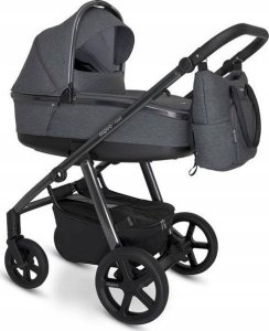 Wózek Espiro WÓZEK ESPIRO NEXT UP CHROME 2w1 607 GRAY SHADES AIR 5906724205583 3