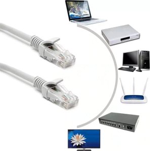 Iso Trade Kabel sieciowy LAN Ethernet 20m RJ-45 4