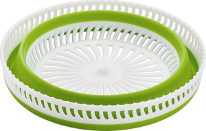 Jata BASIC składana wirówka do sałaty, miska (zielona/przezroczysta) 5