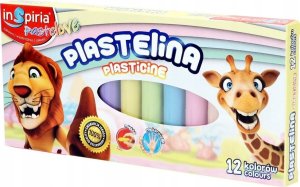 Teka Plastelina Pastelove 12 kolorów 1