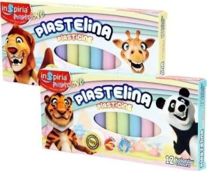 Teka Plastelina Pastelove 12 kolorów 2