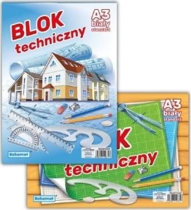 Teka Blok techniczny A3/10K 160g biały (10szt) 1