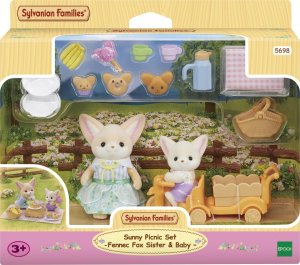 Figurka Epoch Sylvanian Families - Liski pustynne na pikniku (5698) 13