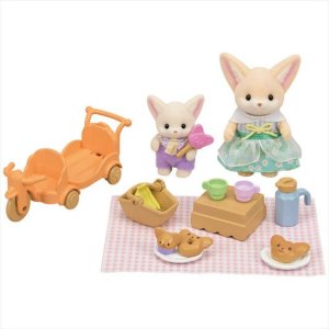 Figurka Epoch Sylvanian Families - Liski pustynne na pikniku (5698) 7
