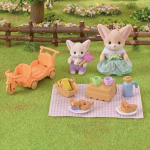 Figurka Epoch Sylvanian Families - Liski pustynne na pikniku (5698) 8