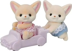 Figurka Epoch SYLVANIAN Bliźniaki lisków pustynnych 05697 1