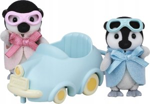 Figurka Epoch SYLVANIAN Pingwinki w samochodzie 05695 1