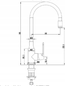 Bateria kuchenna Invena KITCHEN MIXER JOGA PLUS WHITE 3