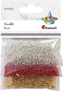 Titanum Koraliki plastikowe 15g 1